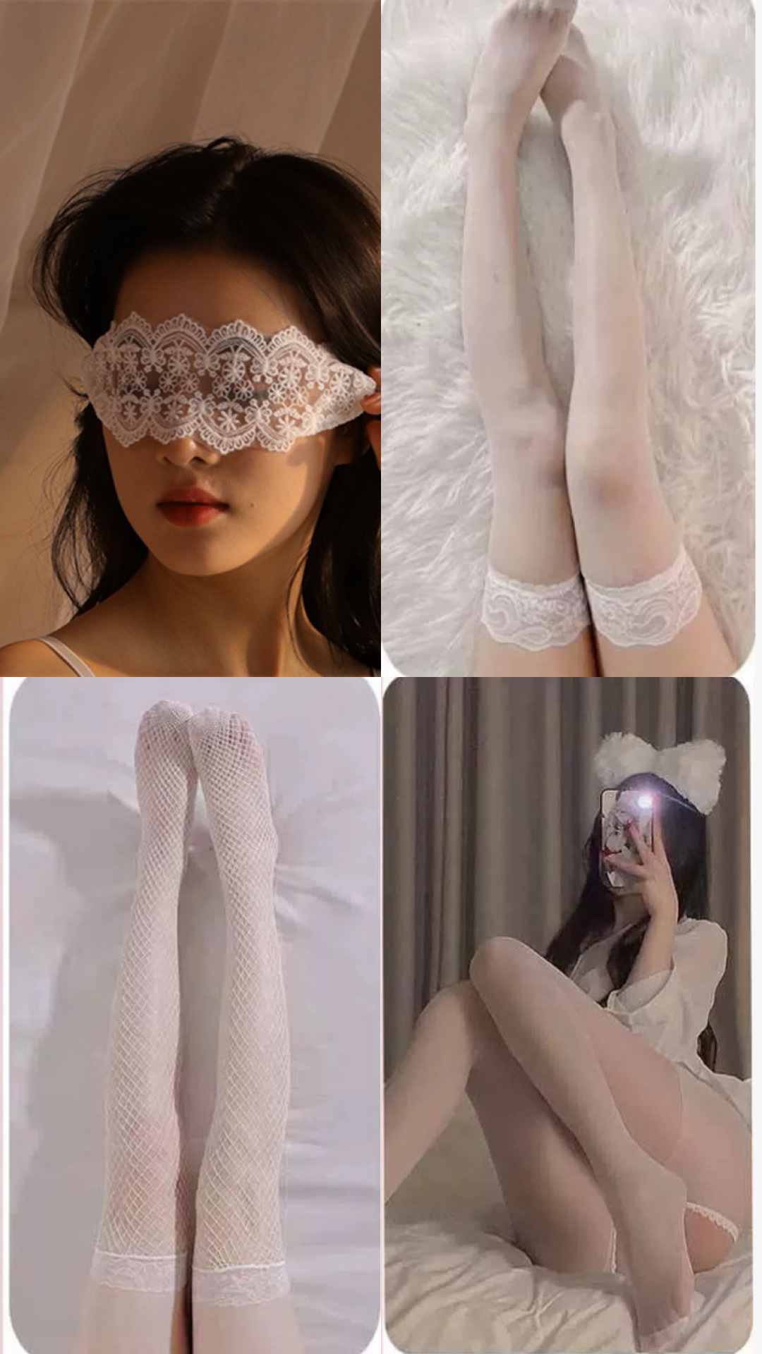 Lingerie with straps, lace details, sexy nightgowns, hot-style one-piece outfits, women’s uniform sets – all exuding a sense of elegance.