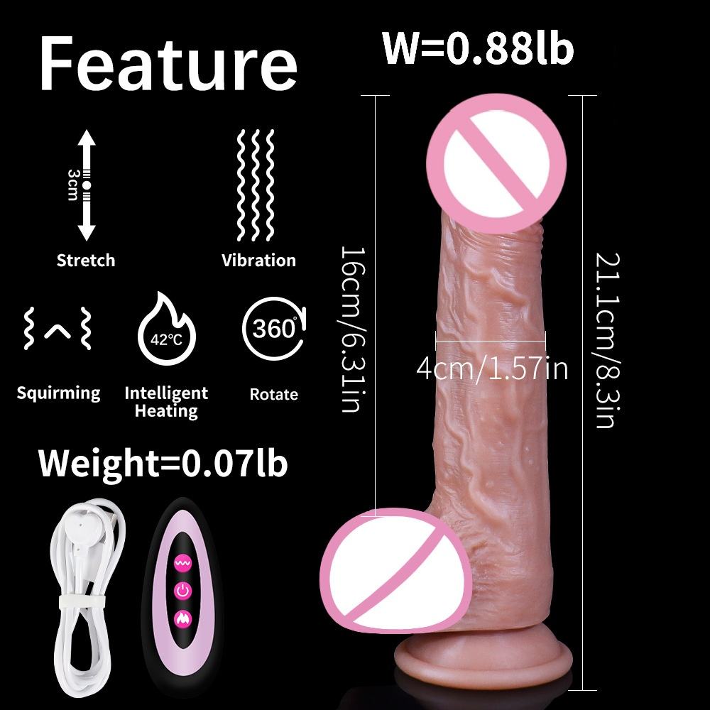 Explosive Cannon King liquid silicone simulated penis female masturbation stretching vibrator adult sex toy