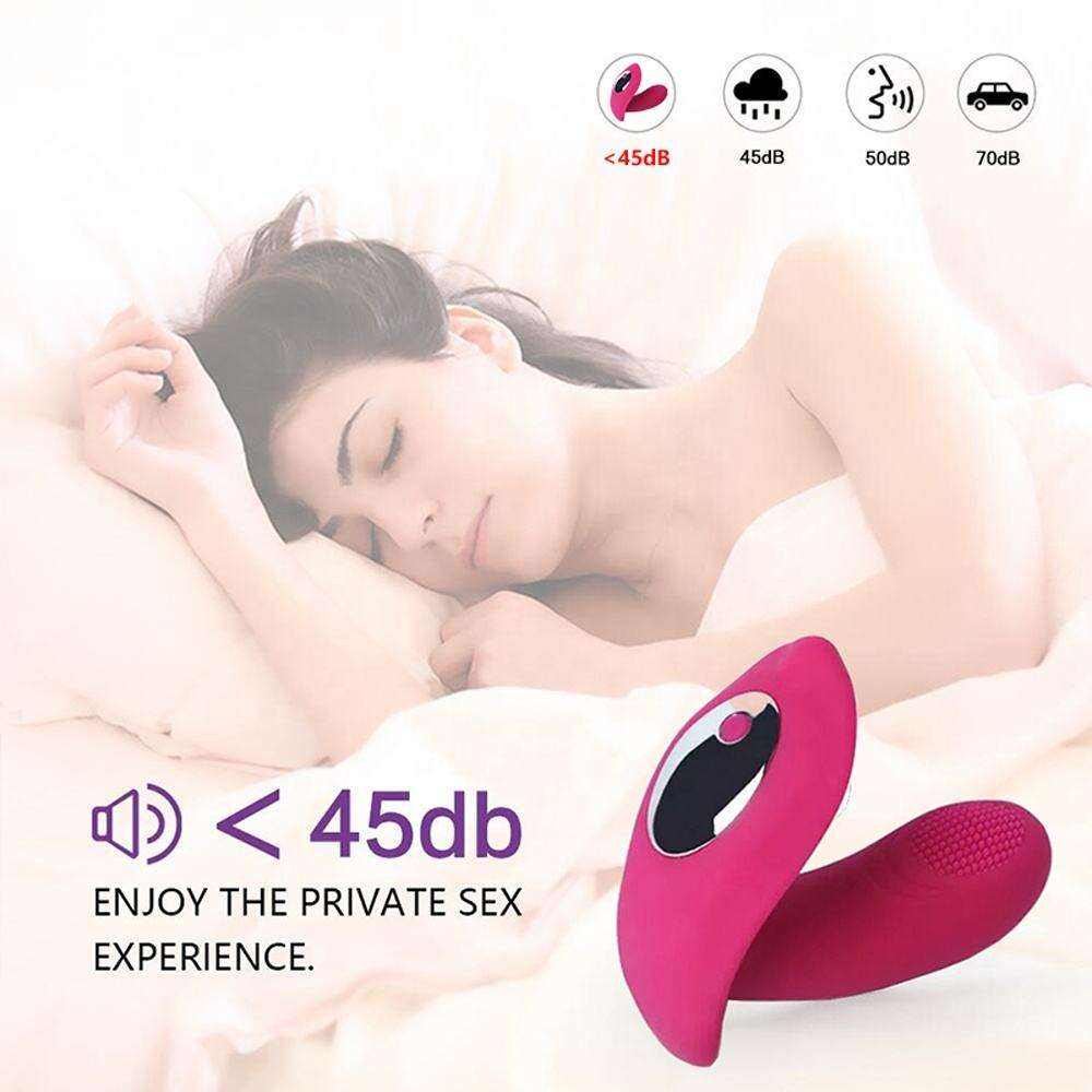 Remote Control, Wearable Women's G-Spot Clitoral Invisible Butterfly Bra, Family Planning Product, Prenatal Screening