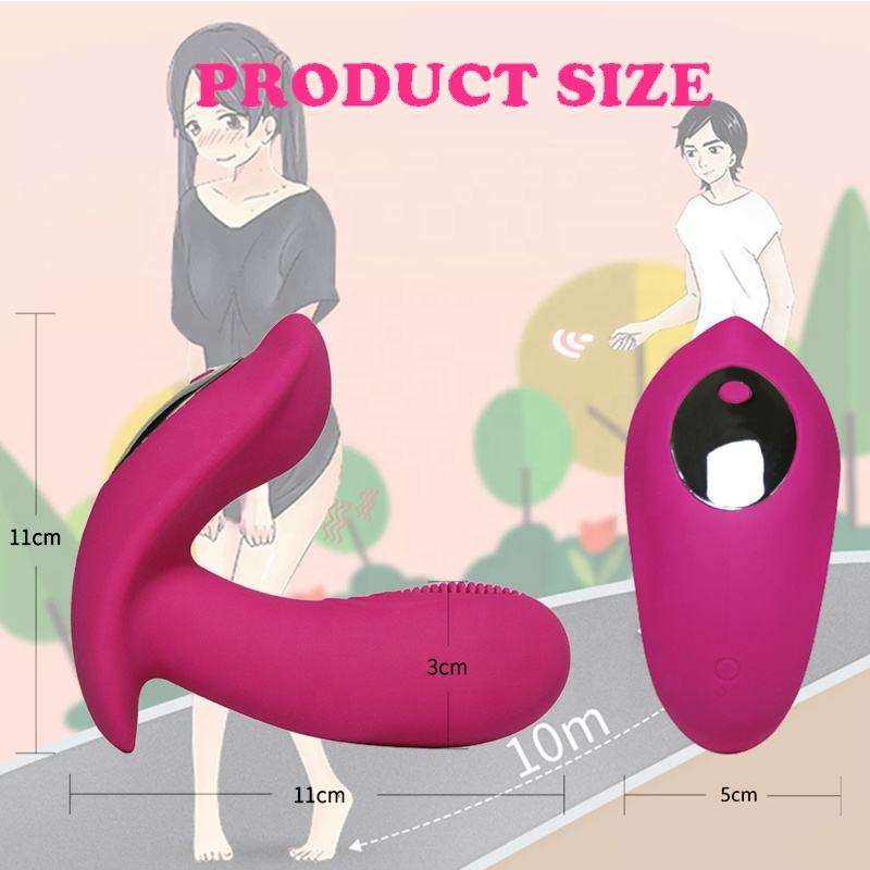 Remote Control, Wearable Women's G-Spot Clitoral Invisible Butterfly Bra, Family Planning Product, Prenatal Screening