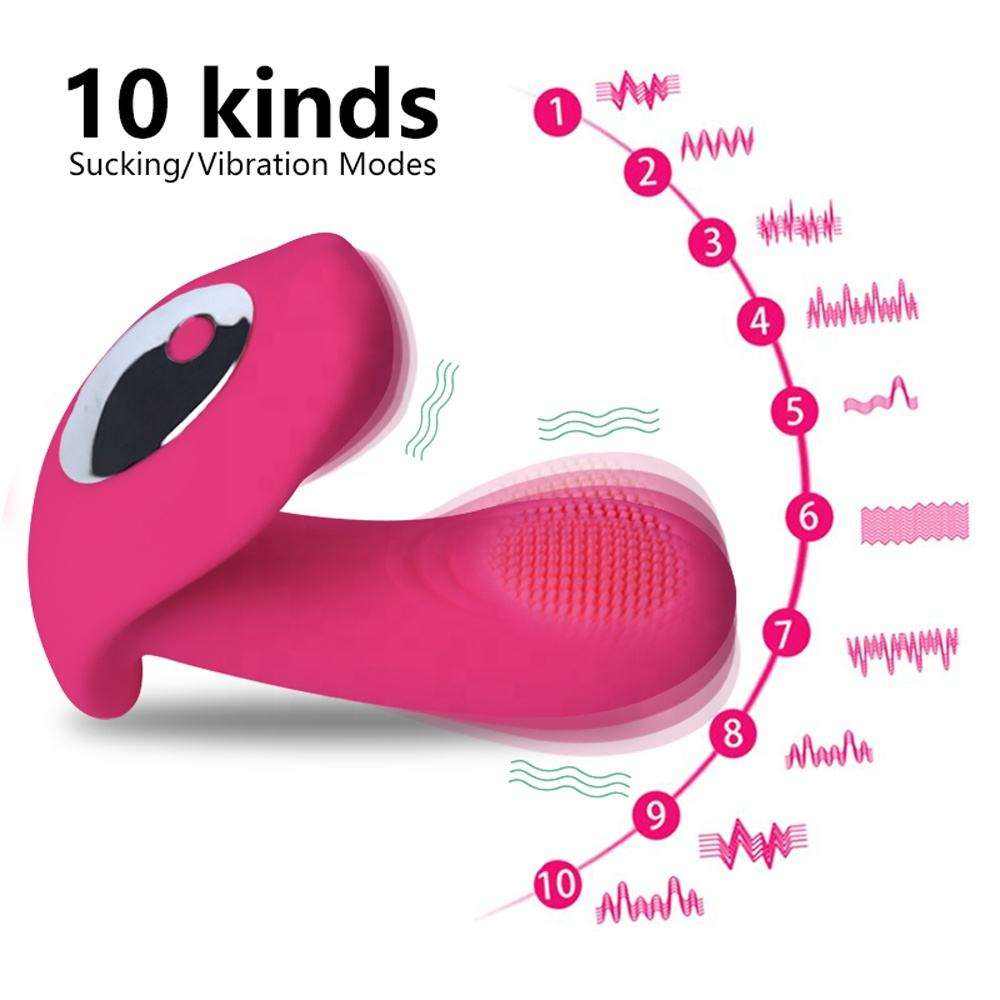 Remote Control, Wearable Women's G-Spot Clitoral Invisible Butterfly Bra, Family Planning Product, Prenatal Screening