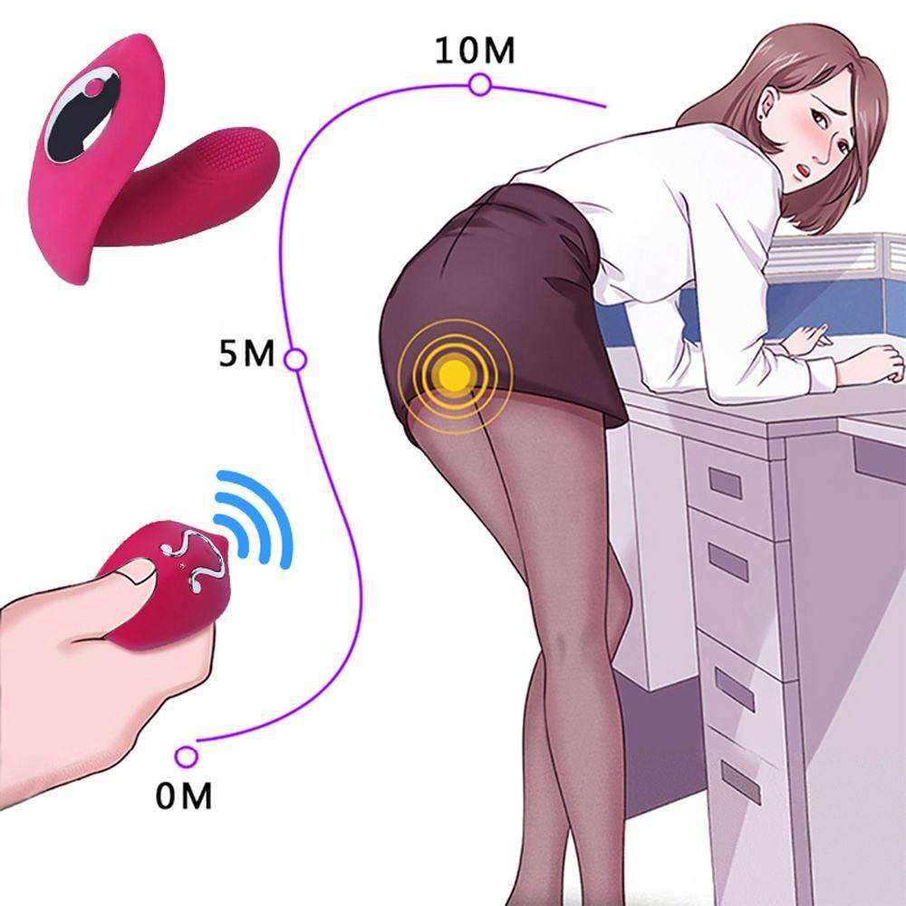 Remote Control, Wearable Women's G-Spot Clitoral Invisible Butterfly Bra, Family Planning Product, Prenatal Screening