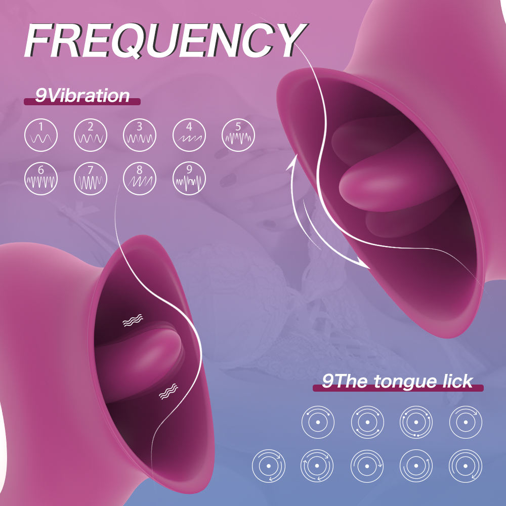 Silicone snail tongue toys, female intimate care products