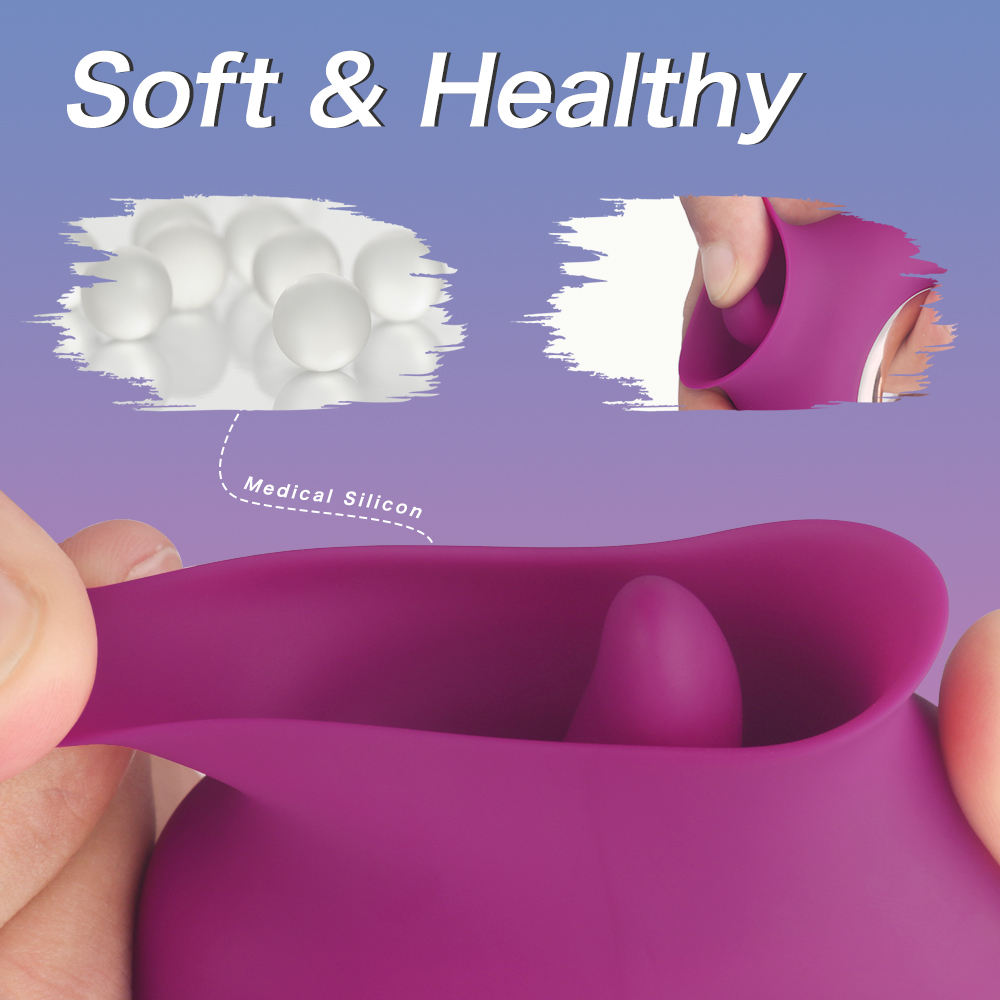 Silicone snail tongue toys, female intimate care products