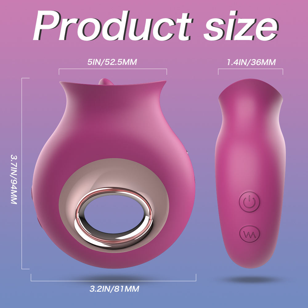 Silicone snail tongue toys, female intimate care products