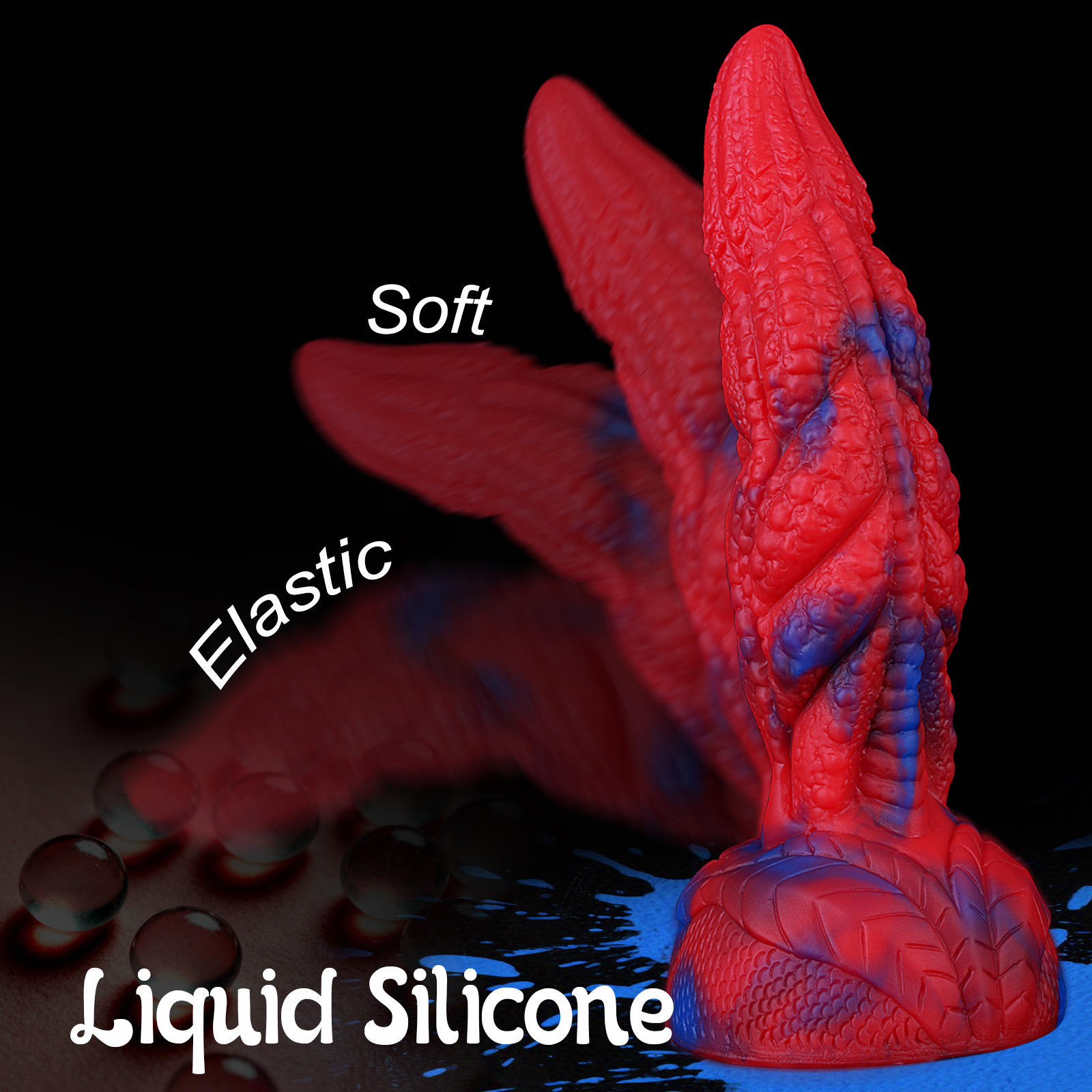 Alien liquid silicone toys and other feminine care products