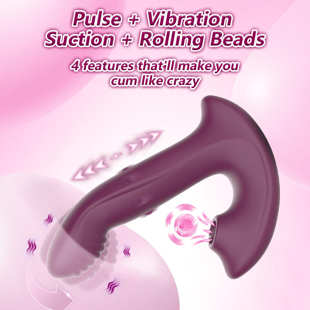 Women's silicone body massage care set with suction buttons