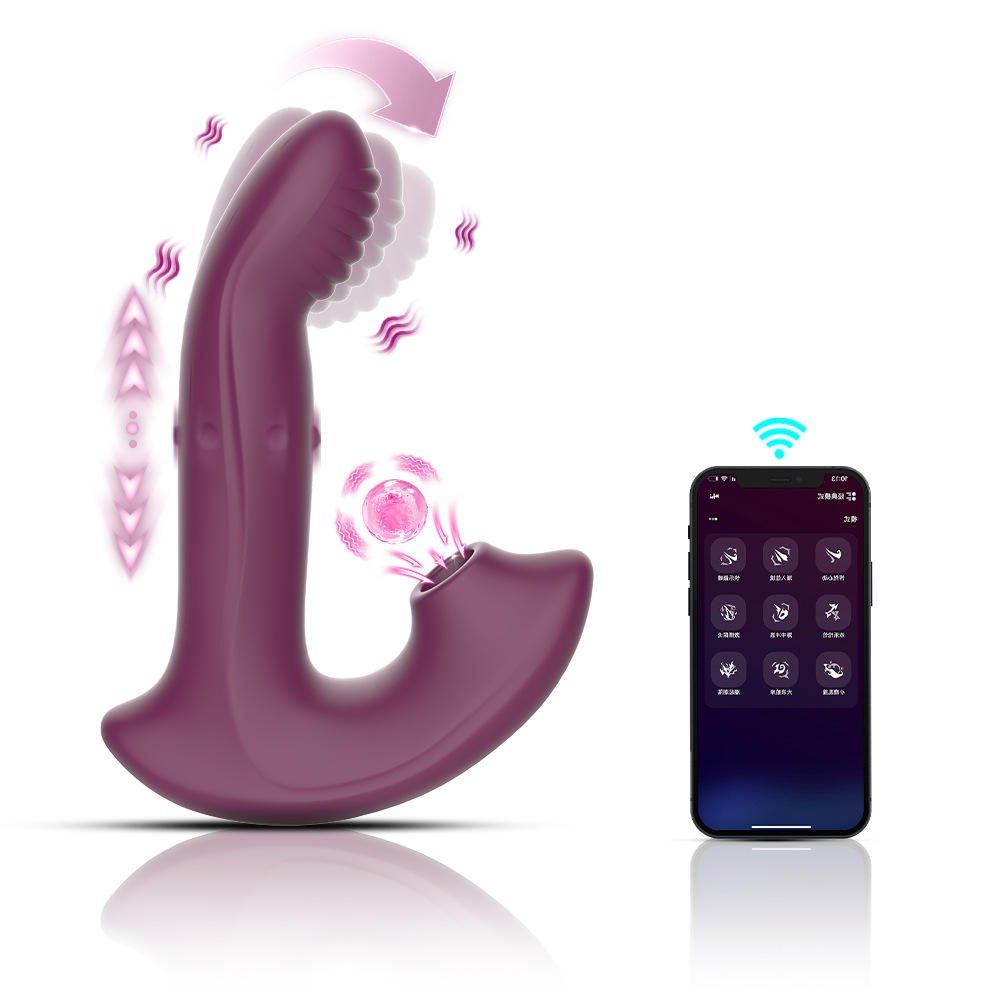 Women's silicone body massage care set with suction buttons