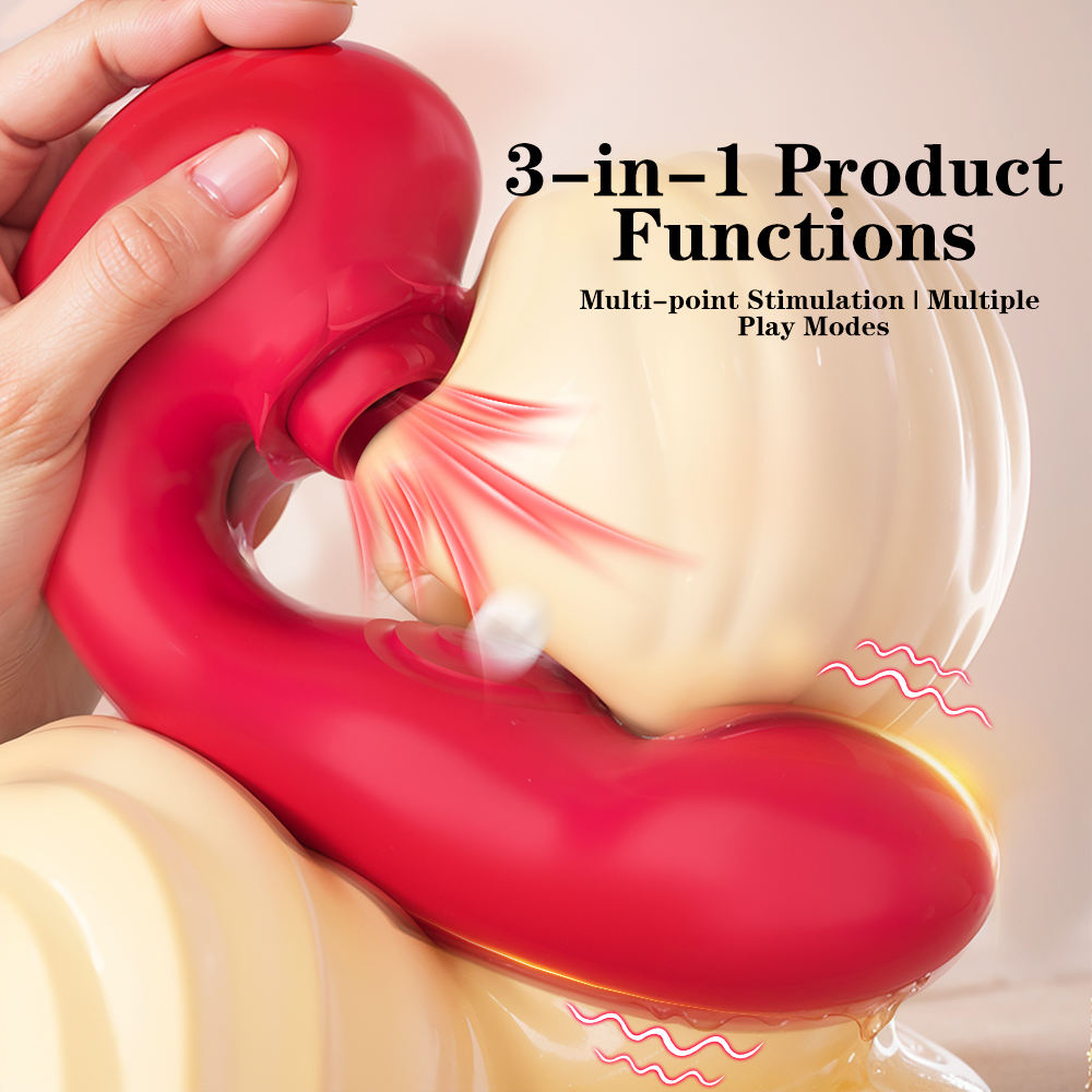 3-in-1 silicone toy for women's body care tools
