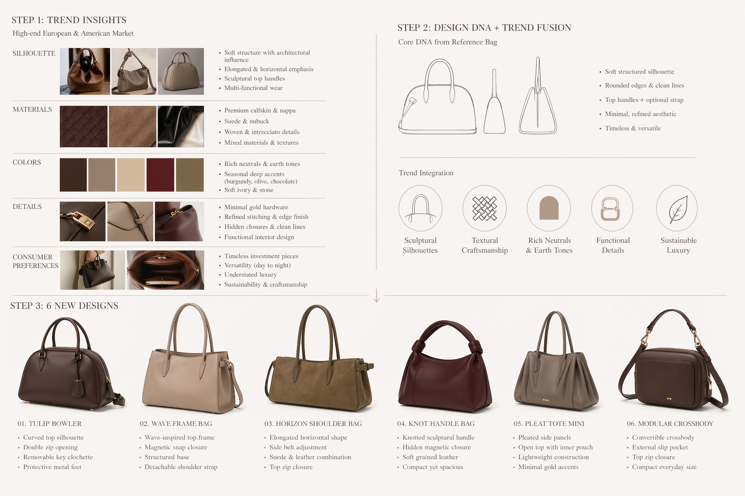 Luxurious custom genuine leather waterproof PU women's brown stylish bucket bag with RFID anti-theft function, suitable for daily business use