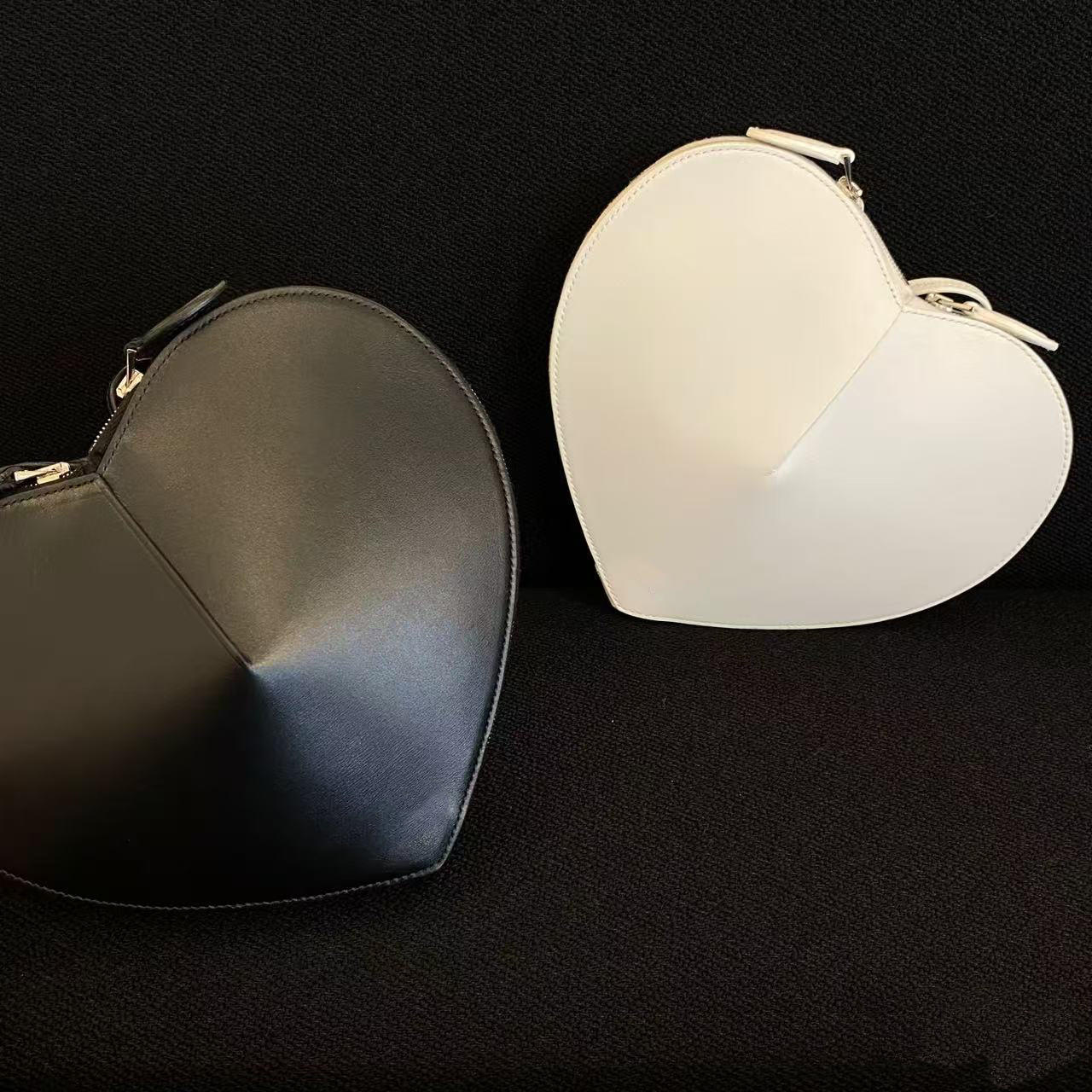 factory custom logo best-selling heart bags, leather gifts, heart-shaped crossbody bags, clutches, women's shoulder bags