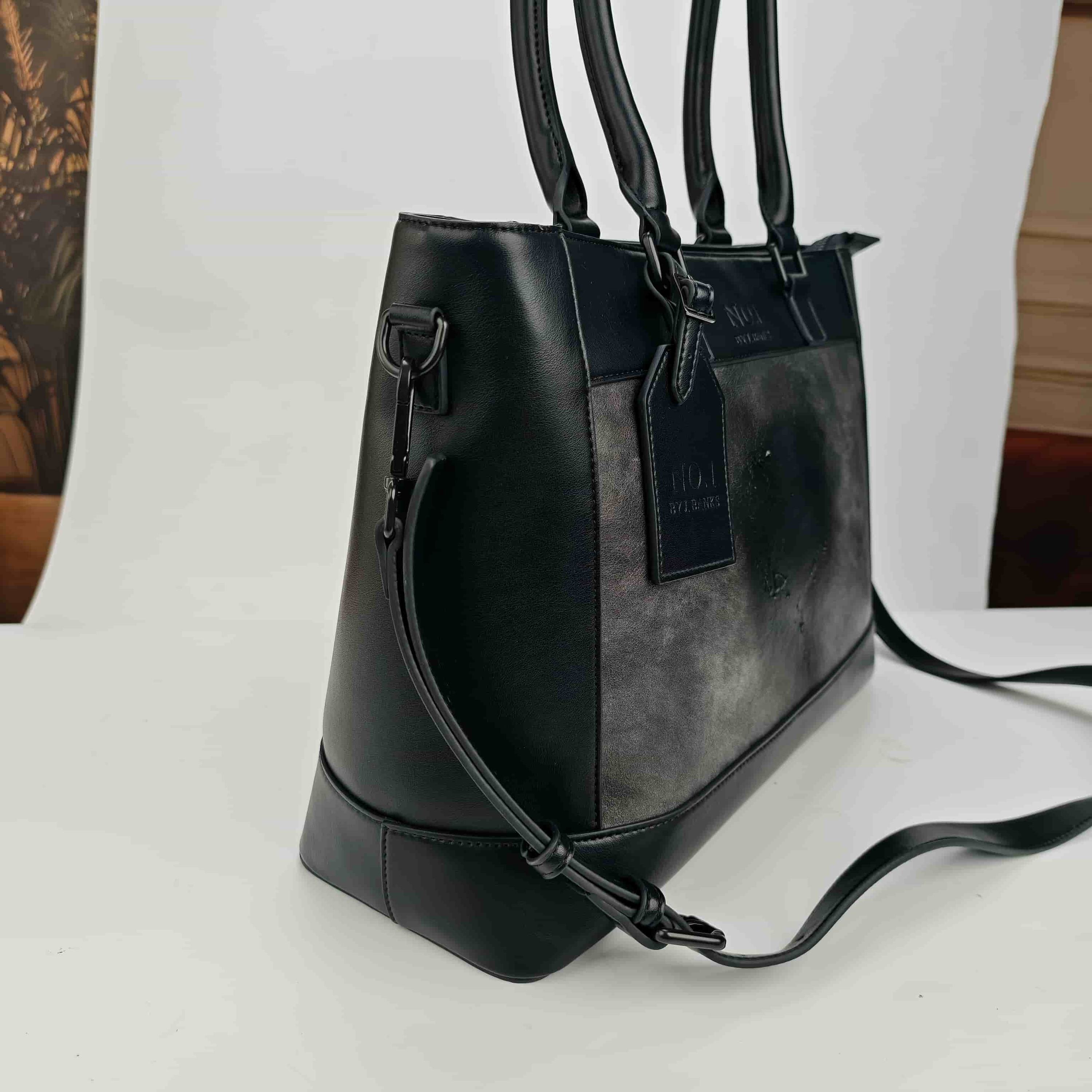 Luxurious, high-quality custom genuine leather women's handbags; Fashionable large-capacity crocodile print crossbody bags