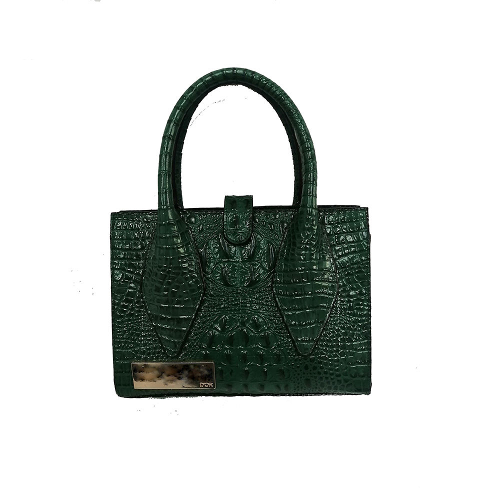 Crocodile Leather Crossbody Bag for Women, Handbag for Women, Crocodile Leather Crossbody Bag on Original Leather