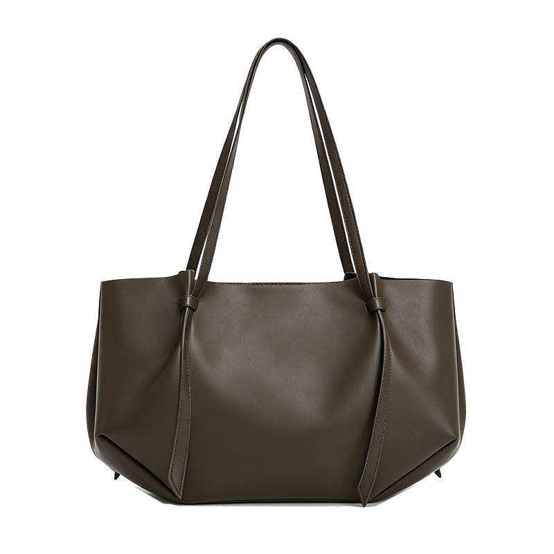 Manufa large capacity PU casual underarm bags, vegan leather handbags, women's