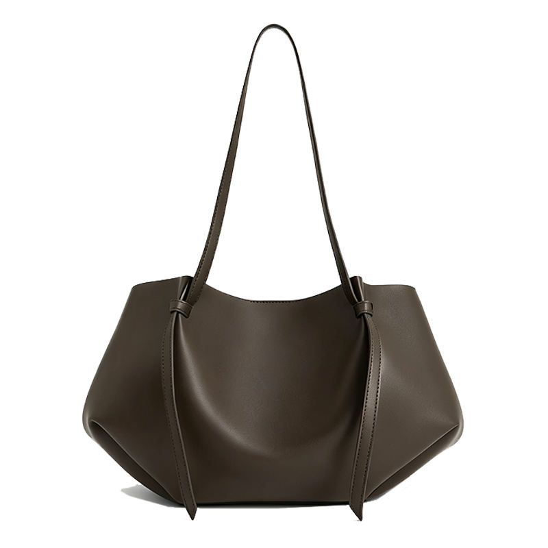 Manufa large capacity PU casual underarm bags, vegan leather handbags, women's