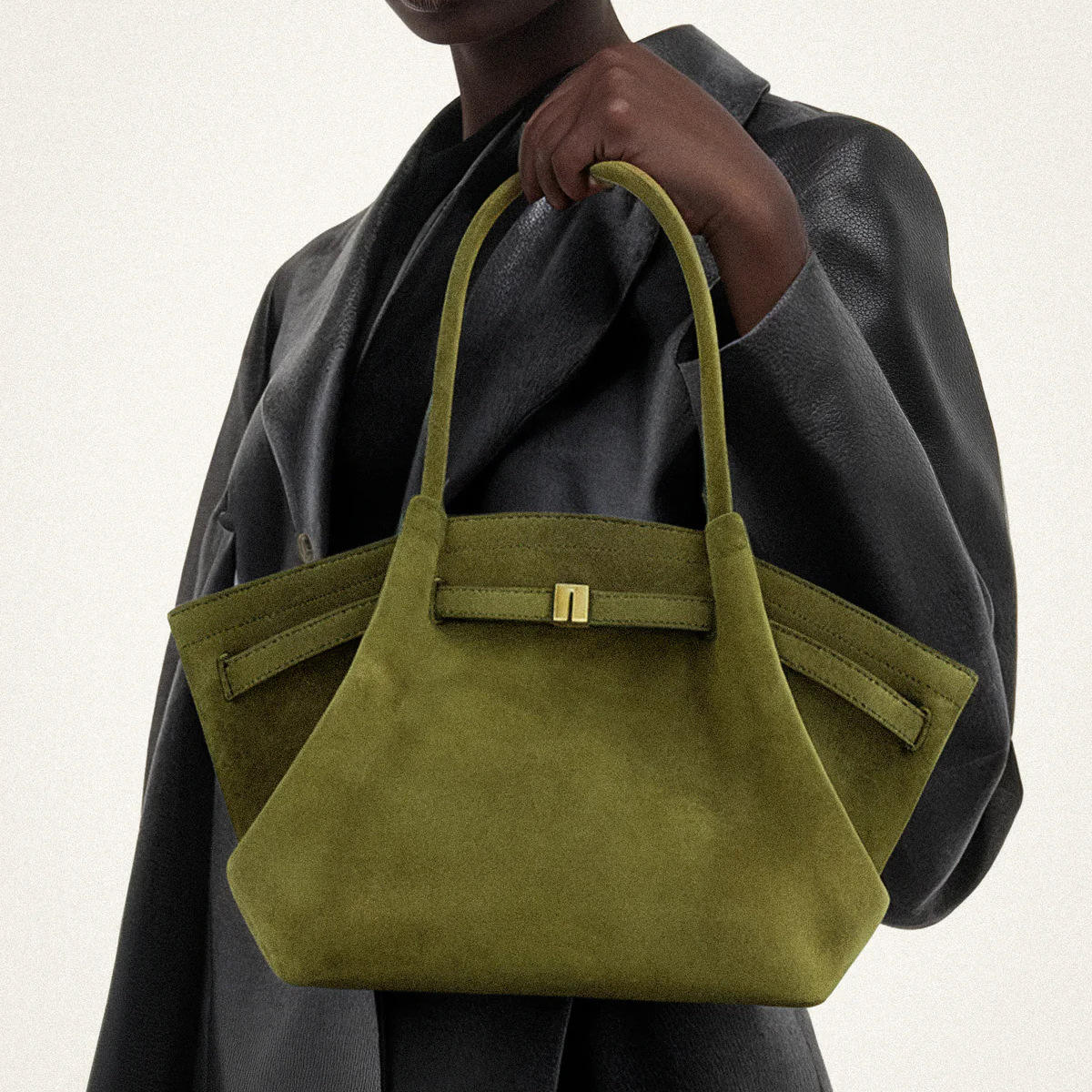 Dumpling bag, suede soft polyester, single shoulder underarm fashion handbag, tote bag