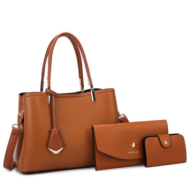 Women's Three-Piece Set Large Capacity Single Shoulder Handbag Crossbody Mother-Daughter Bag