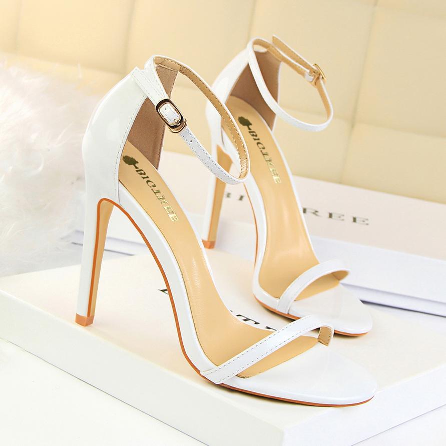 Hot black high heels for women