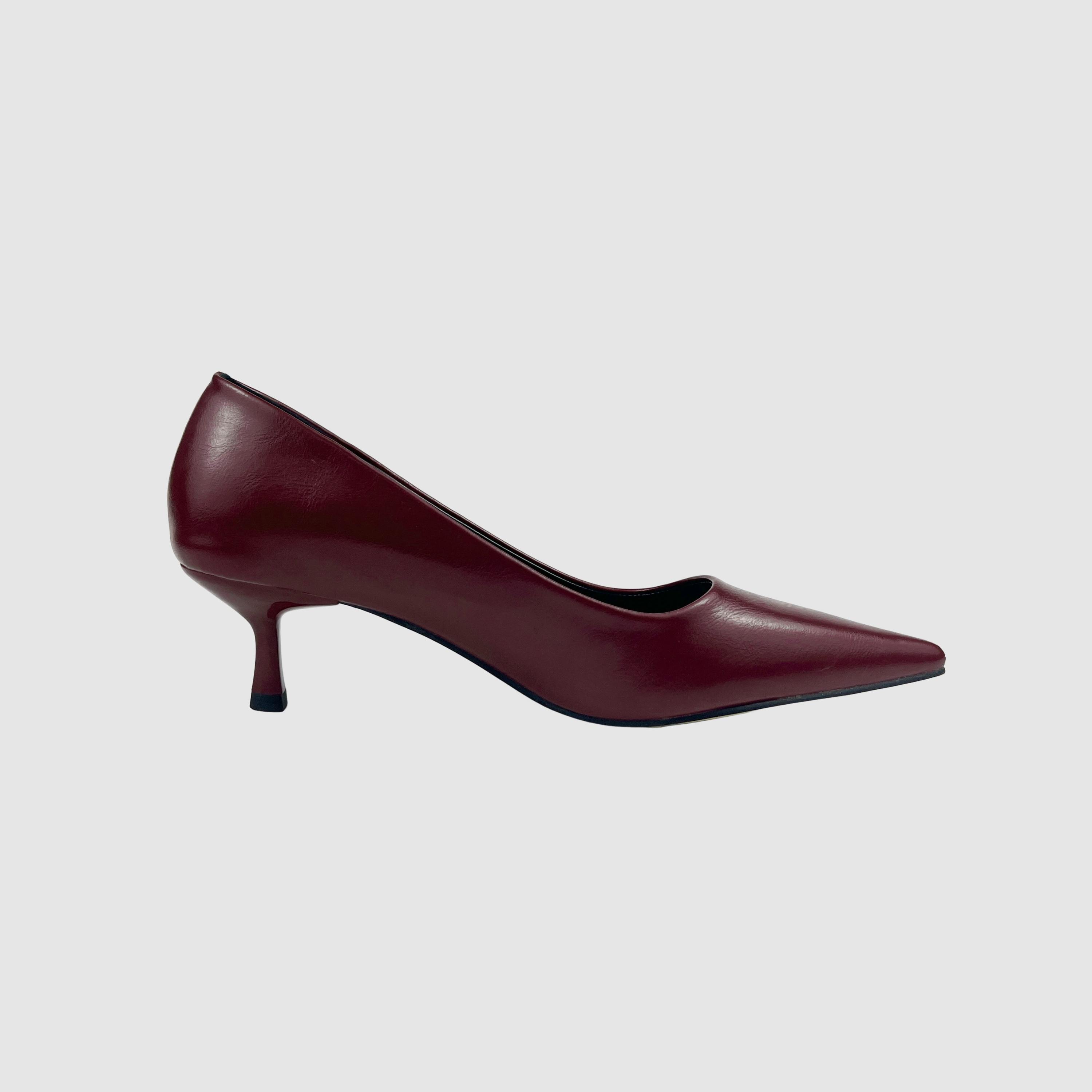 Simple women's stiletto pointed toe high heels, closed-toe/closed-toe low-top closed-toe shoes