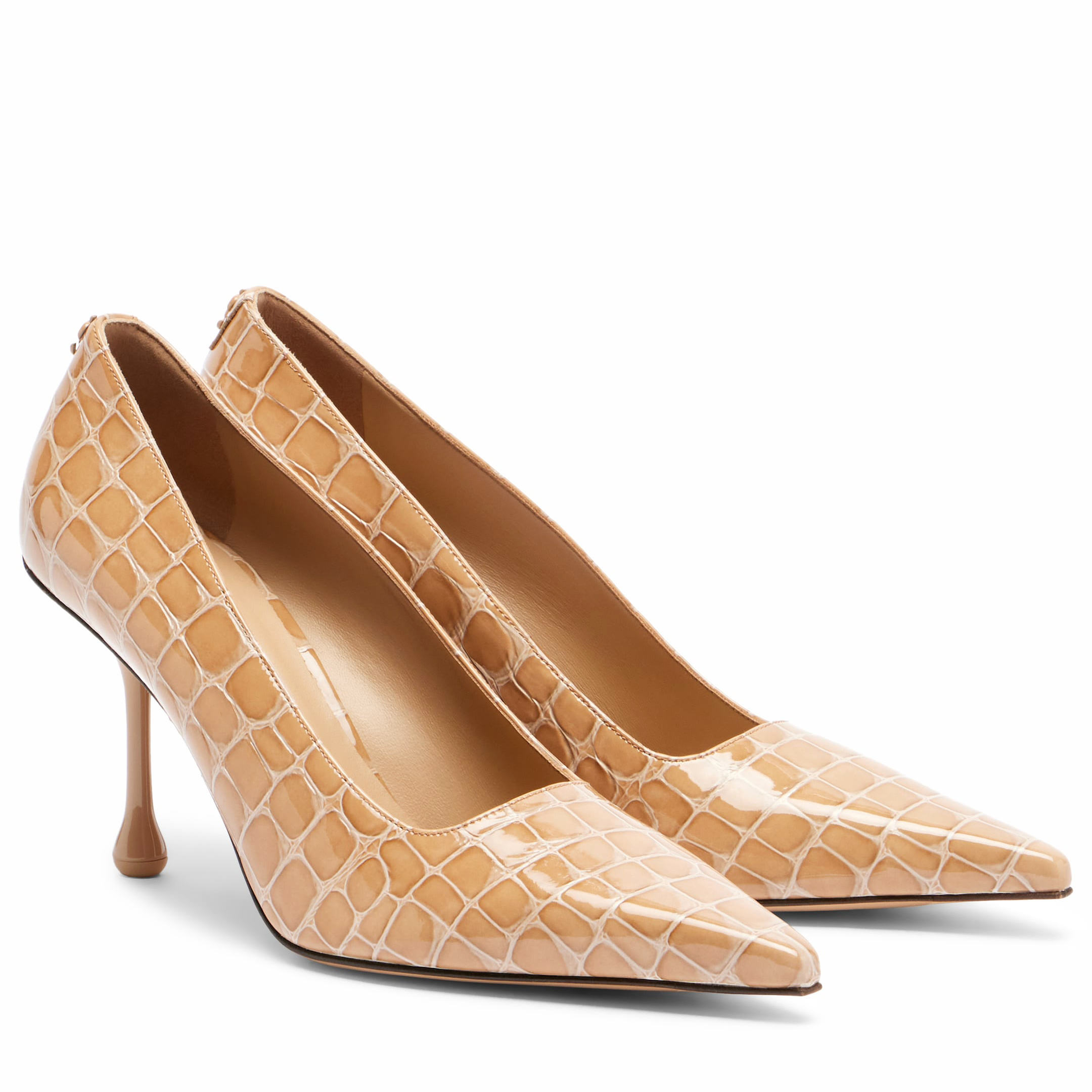 Customizable colors, premium cowhide women's high heels, slim fit, exquisite patterns, suitable for party/office formal wear