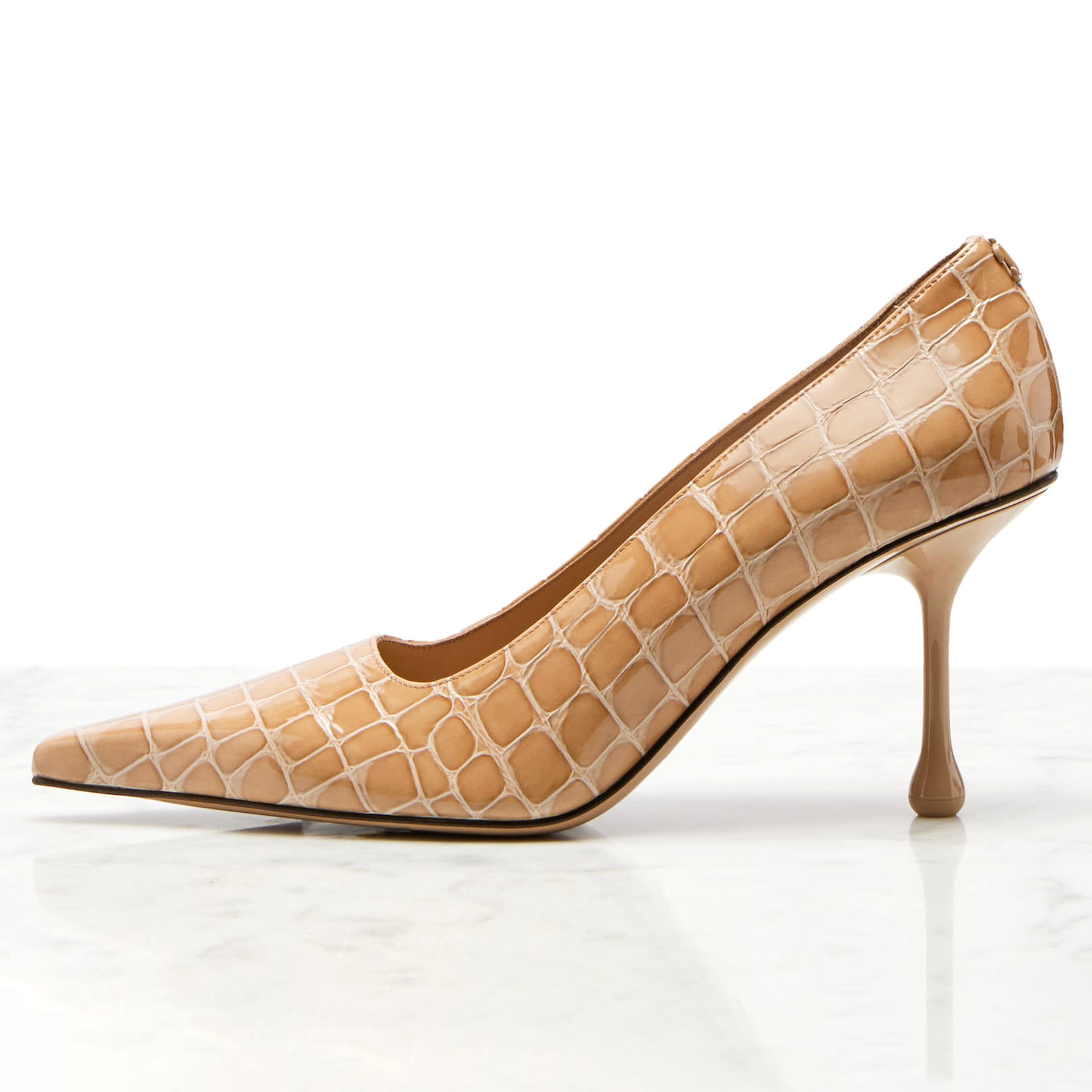 Customizable colors, premium cowhide women's high heels, slim fit, exquisite patterns, suitable for party/office formal wear