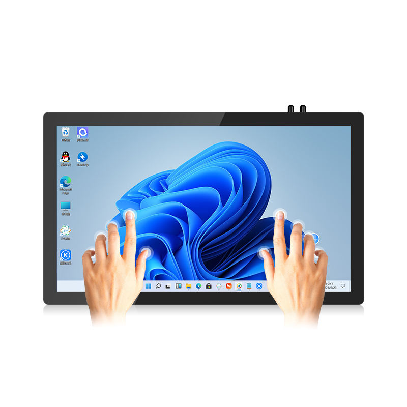 19-inch fanless built-in industrial all-in-one with IP65 front waterproof touchscreen for industrial computer tablets