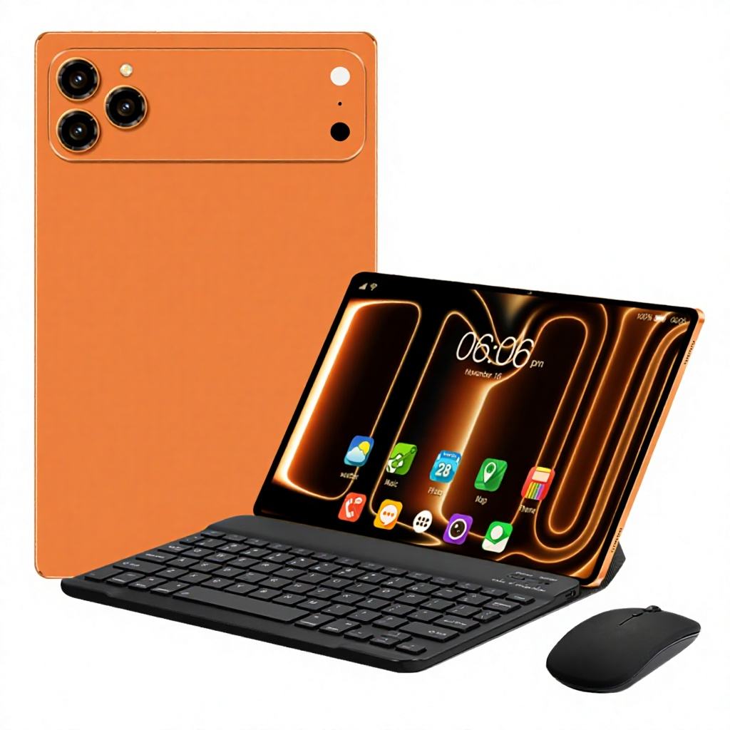 Professional adult 8-inch capacitive screen, dual SIM 4G calling, Android 15 4+64GB ROM business tablet 1920x1200