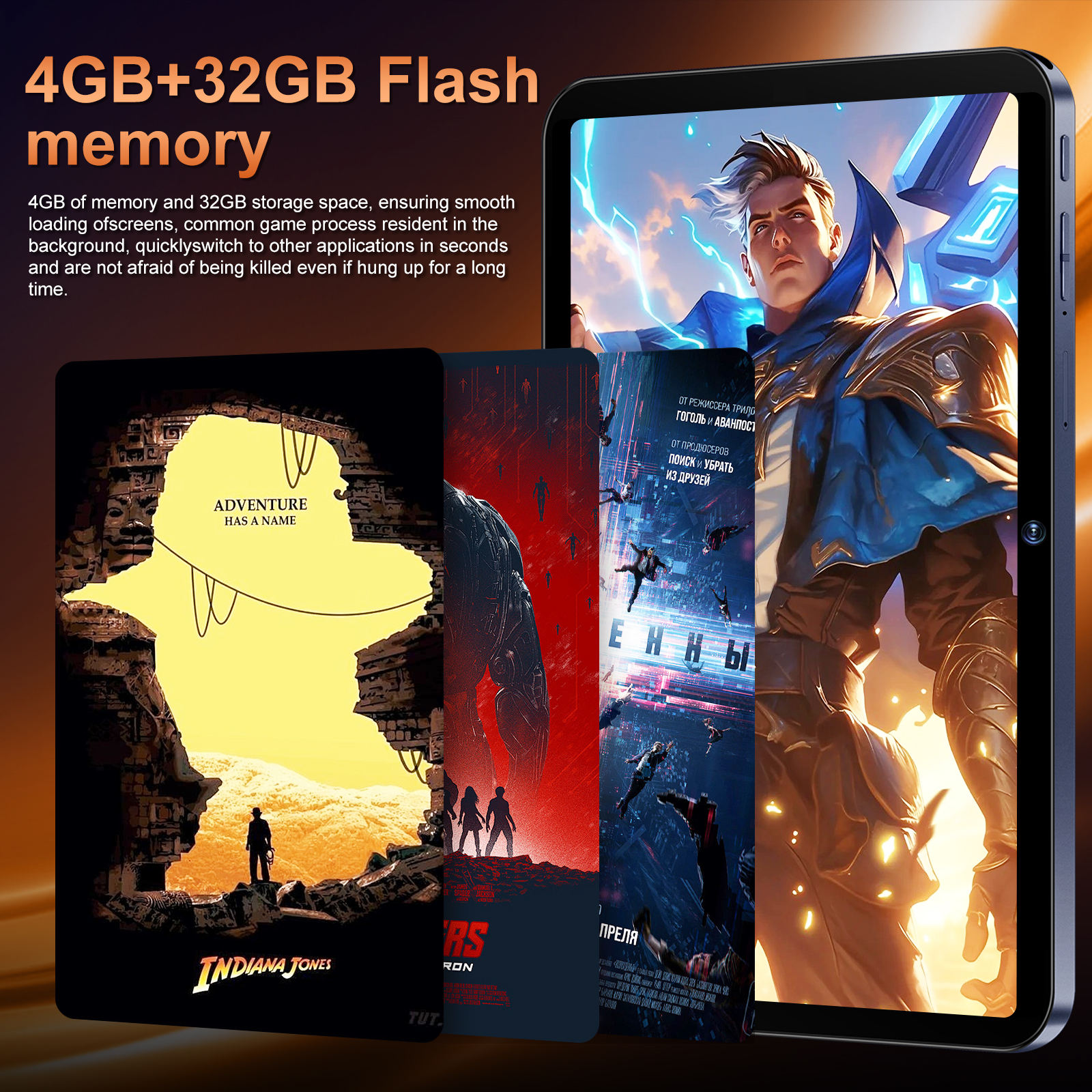 Brand new 10.1-inch smart Android MTK tablet, portable 5G GSM WiFi octa-core 4GB 32GB business service tablet with keyboard pen