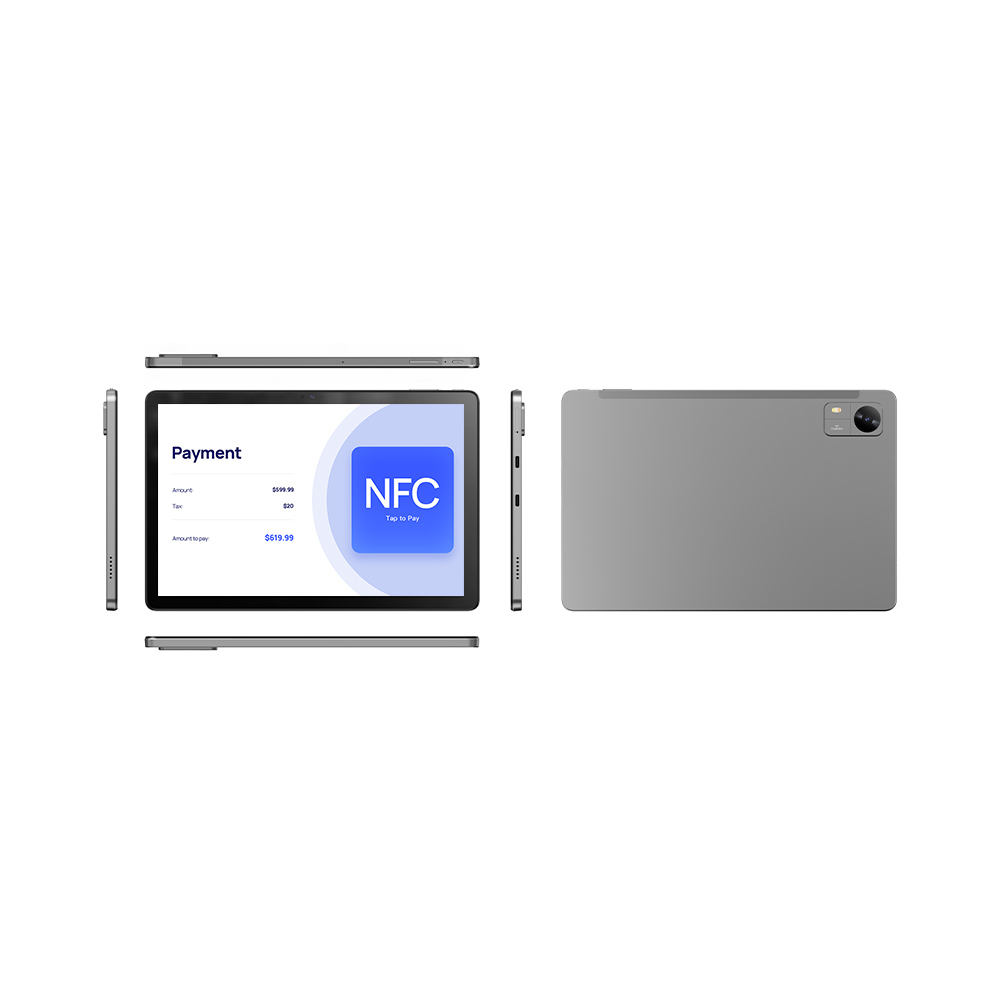 The high-end 10.1-inch front NFC supports dual USB Type-C 4+ 64G MT8786 G80 WiFi 2G 3G 4G Android GMS tablets