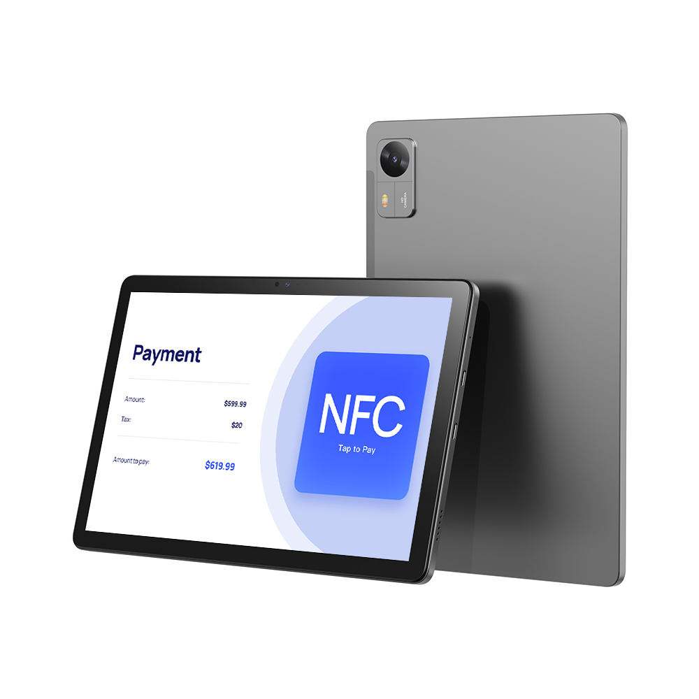 The high-end 10.1-inch front NFC supports dual USB Type-C 4+ 64G MT8786 G80 WiFi 2G 3G 4G Android GMS tablets