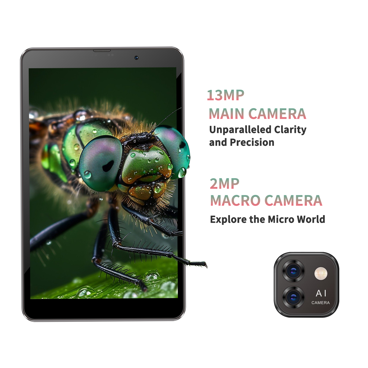 2026 ODM Android 14 Qualcomm Octa-Core 2.1GHz 4GB RAM 8-inch 1280x800 4G WiFi Dual SIM Dual Standby New Entertainment Smart Tablet