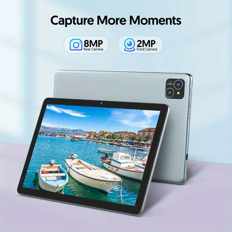 Android LCD Monitor 10.1-inch 8GB Memory 128GB Read-Only Storage 8000mAh Battery Adult Tablet