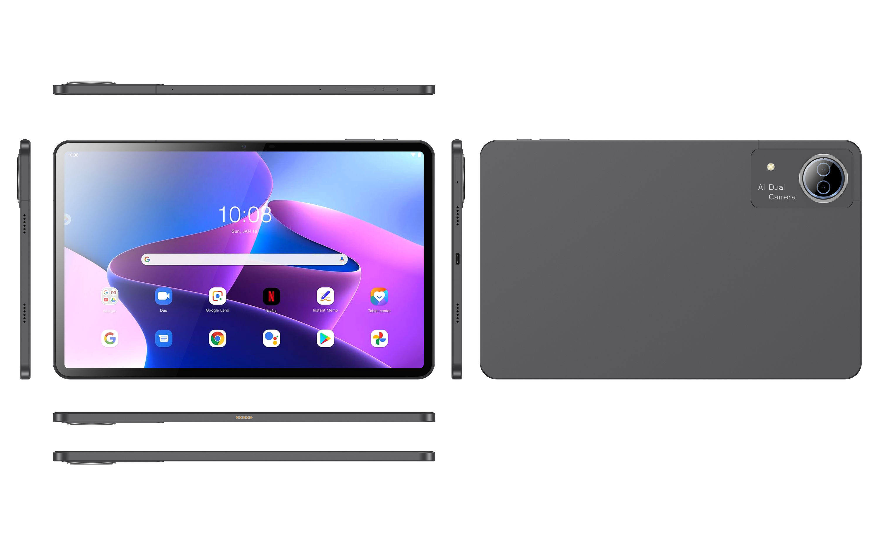 12-inch Android tablet with 5G WiFi, 2k built-in screen, RAM 6/8GB RAM, 128/256GB ROM—brand new