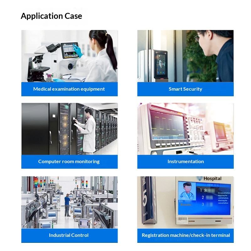 10.1-inch Android ESOP Industrial All-in-One MES Tablet Panel Capacitive Touchscreen Digital Signage Tablet Flue Gas Detector