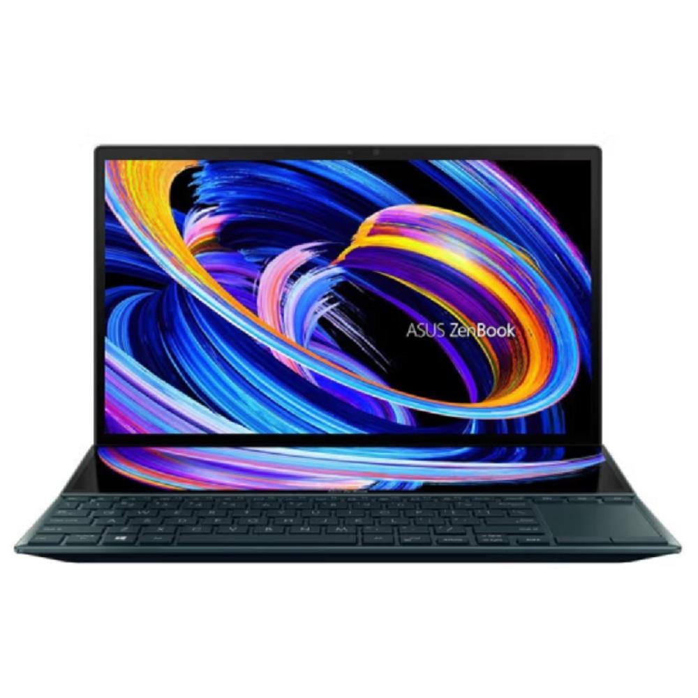 The all-new ASUS Zenbook Duo UX4100EA I7-1165 16GB 512GB 100% sRGB 400nit dual-touch laptop 14-inch laptop lasts 13.5 hours on standby