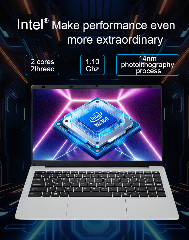 Brand new laptop 14-inch Z8350 N3350 6/8/16/32GB 64GB 128GB 256GB 512GB 1TB affordable student laptop business laptop