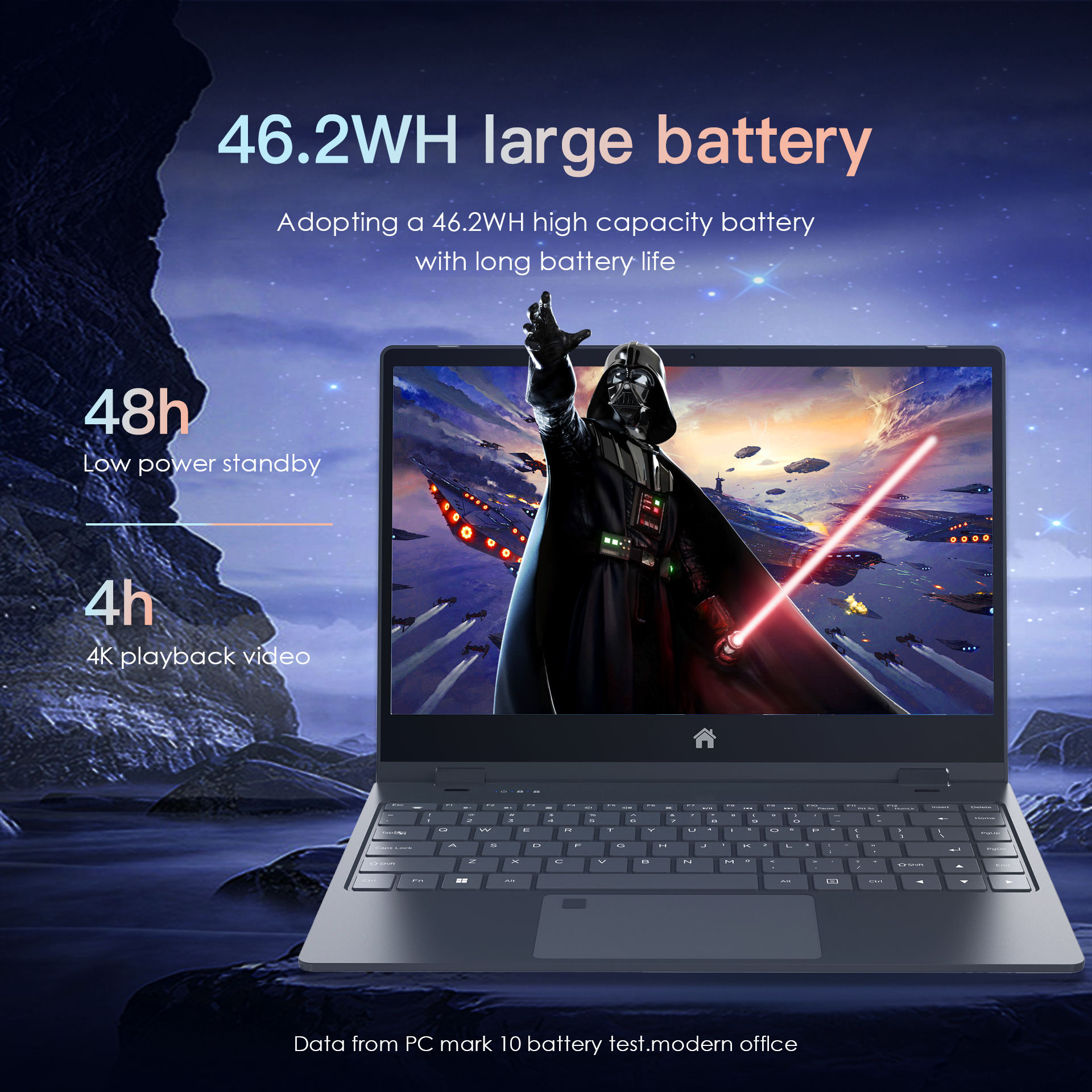 Mini New Laptop Affordable 14.1-inch Business Laptop Intel N95 CPU 512GB SSD 1TB Memory DDR4 Student Touchscreen Laptop