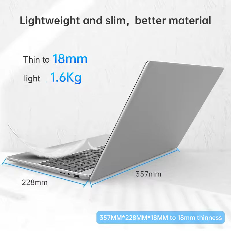 15.6-inch brand new laptop business computer OEM Pentium 6500Y 16GB RAM 1TB SSD Windows 10/11 student laptop